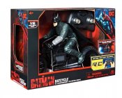 DC Comics radiostyret Bat-motorcykel med Batman-figur