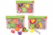 Delbare køkken legetøj - Frugt og grøntsager
