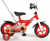 Biler / Biler Børn Cykel 10 tommer med støttehjul og cykel bar