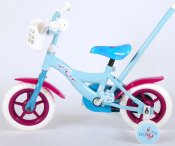 Fyndbox Frost Børn Cykel 10 tommer med støttehjul og cykel bar