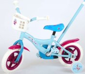 Fyndbox Frost Børn Cykel 10 tommer med støttehjul og cykel bar