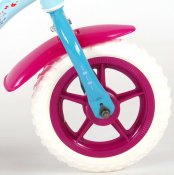 Fyndbox Frost Børn Cykel 10 tommer med støttehjul og cykel bar