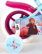 Fyndbox Frost Børn Cykel 10 tommer med støttehjul og cykel bar