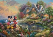 Disney Mickey Mouse & Minnie Mouse Puzzle 1000 brikker