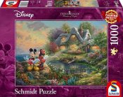 Disney Mickey Mouse & Minnie Mouse Puzzle 1000 brikker