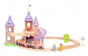 BRIO Disney prinsesseslot med togbane