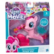 My Little Pony Pinkie Pie glitter Seapony figur med kam