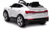 Fyndbox-Elbil børn Audi E Tron 12V hvid