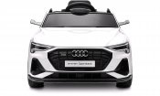 Fyndbox-Elbil børn Audi E Tron 12V hvid