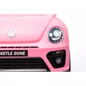 .Elbil børn Beetle Dune 12V lys pink