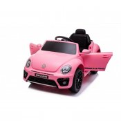 .Elbil børn Beetle Dune 12V lys pink