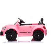 .Elbil børn Beetle Dune 12V lys pink