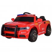 Fyndbox-Elbil Børn brandbil 12V Azeno