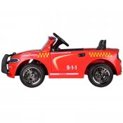 Fyndbox-Elbil Børn brandbil 12V Azeno