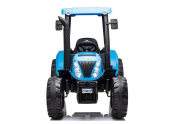 Elbil børn el-traktor New Holland T7 24V blå