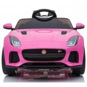 Elbil børn Jaguar F-Type SVR Pink