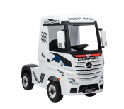 Elbil børn Mercedes Actros Lastbil 12V hvid