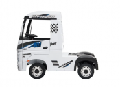 Elbil børn Mercedes Actros Lastbil 12V hvid