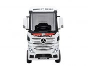 Elbil børn Mercedes Actros Lastbil 12V hvid