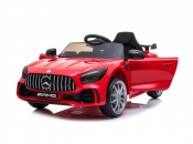 Elbil børn Mercedes GTR AMG rød