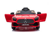 Elbil børn Mercedes GTR AMG rød