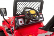 Elbil børn Safari Buffalo Jeep 12V rød