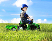 Elbil Traktor med släp för barn 6V