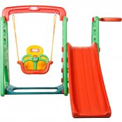 Elite Toys børn leger stativ rutchebane og gynge 160cm