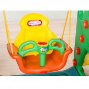 Elite Toys børn leger stativ rutchebane og gynge 160cm