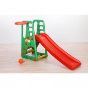 Elite Toys rutsjebane med basketballkurve 160cm
