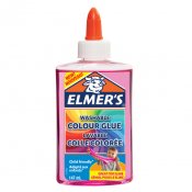 Elmers gennemsigtige lyserøde lim