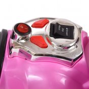 Elektrisk motorcykel børn Azeno Night Rider pink