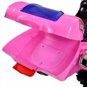 Elektrisk motorcykel børn Azeno Night Rider pink