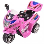 Elektrisk motorcykel børn Azeno Night Rider pink