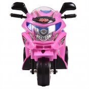Elektrisk motorcykel børn Azeno Night Rider pink
