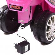 Elektrisk motorcykel børn Azeno Night Rider pink