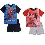 Spiderman Set shorts og t-shirt