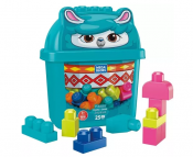Fisher Price Mega Bloks spand med klodser Happy Lama