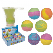 Fizzy Bath Bomb - Med farver og dufte