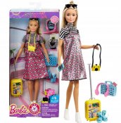 Barbie pink pas dukke legesæt
