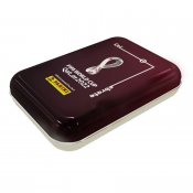 Fodboldkort 2022 Fifa World Cup Qatar Nordic Edition Pocket Tin rød