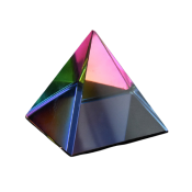 Diamond Pyramid Rainbow farvet