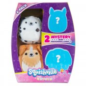 Blødt legetøj Squishville Puppy Love Squad mini Squishmallows 6 cm 4-pak