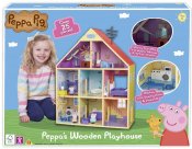 Gurli Gris Stort legehus i træ med lyd og lys