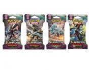 Pokemon kort Sun & Moon Rising Guardians Booster pakker Blister Samlekort