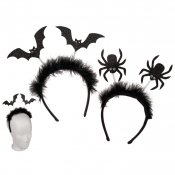 Halloween Spider flagermus diadem, forskellige motiver