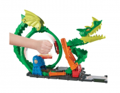 Hot Wheels City dragevej med brandstation