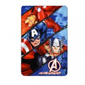 Avengers Captain America Iron-Man og Thor plaid tæppe