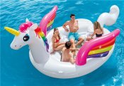 Intex Giant Unicorn Party Island oppustelige lilo
