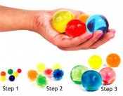 10-pack - farvede perler vand - 12 g